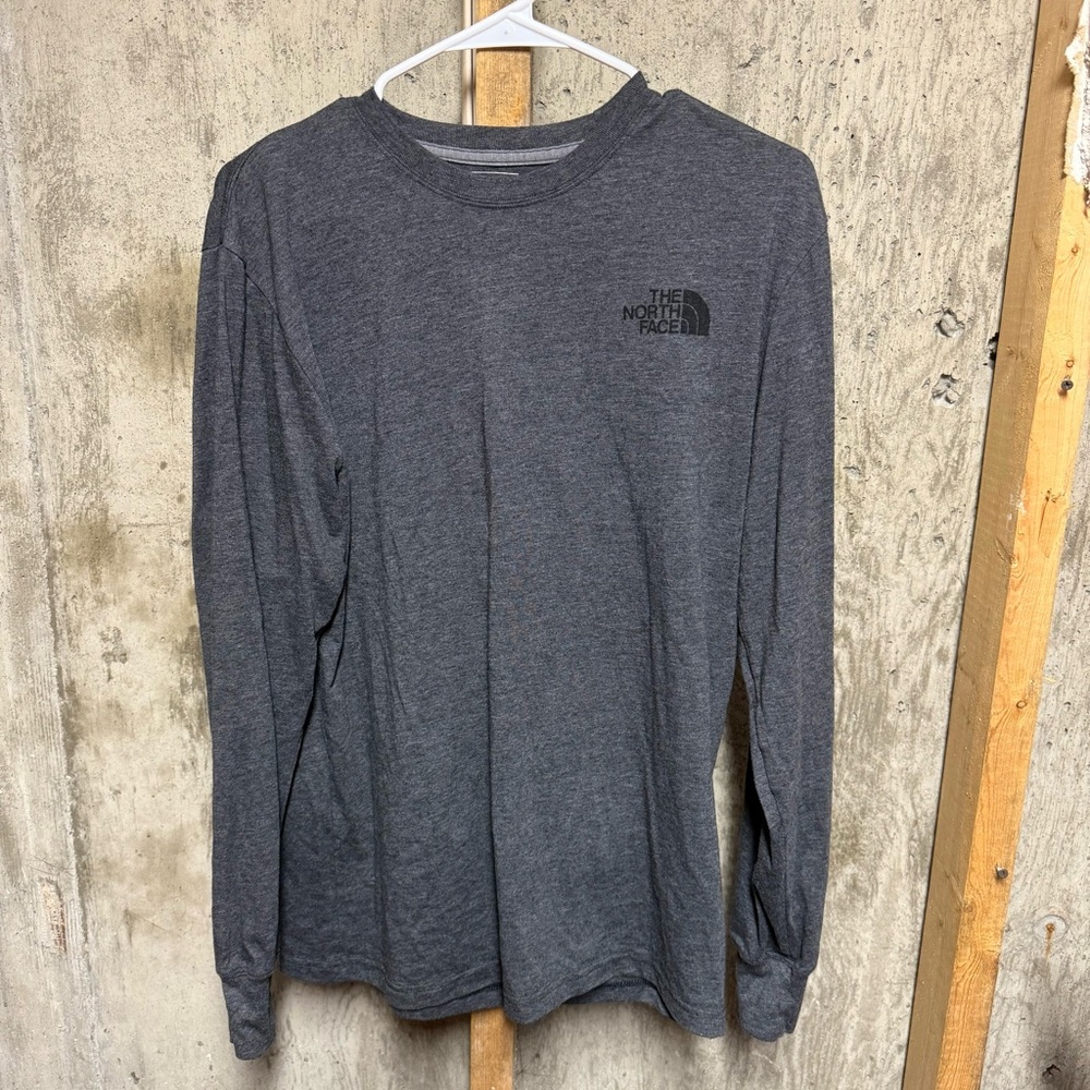 The North Face Long Sleeve Shirt/Medium/Dark Gray